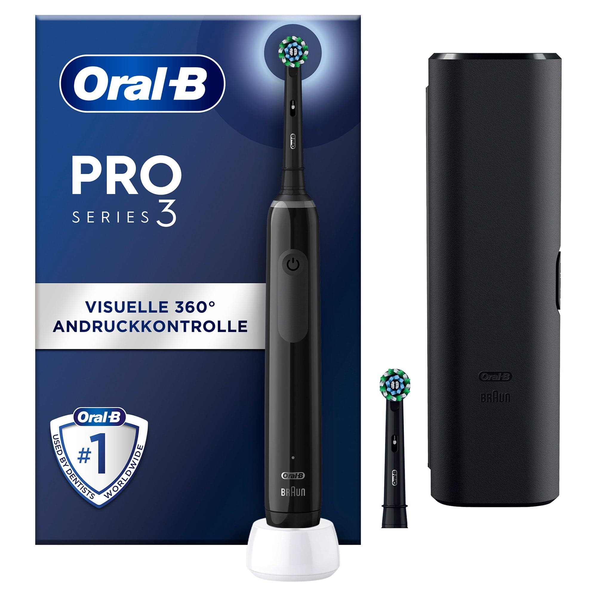Oral-B Pro3 3500 Cross Action Black Edition
