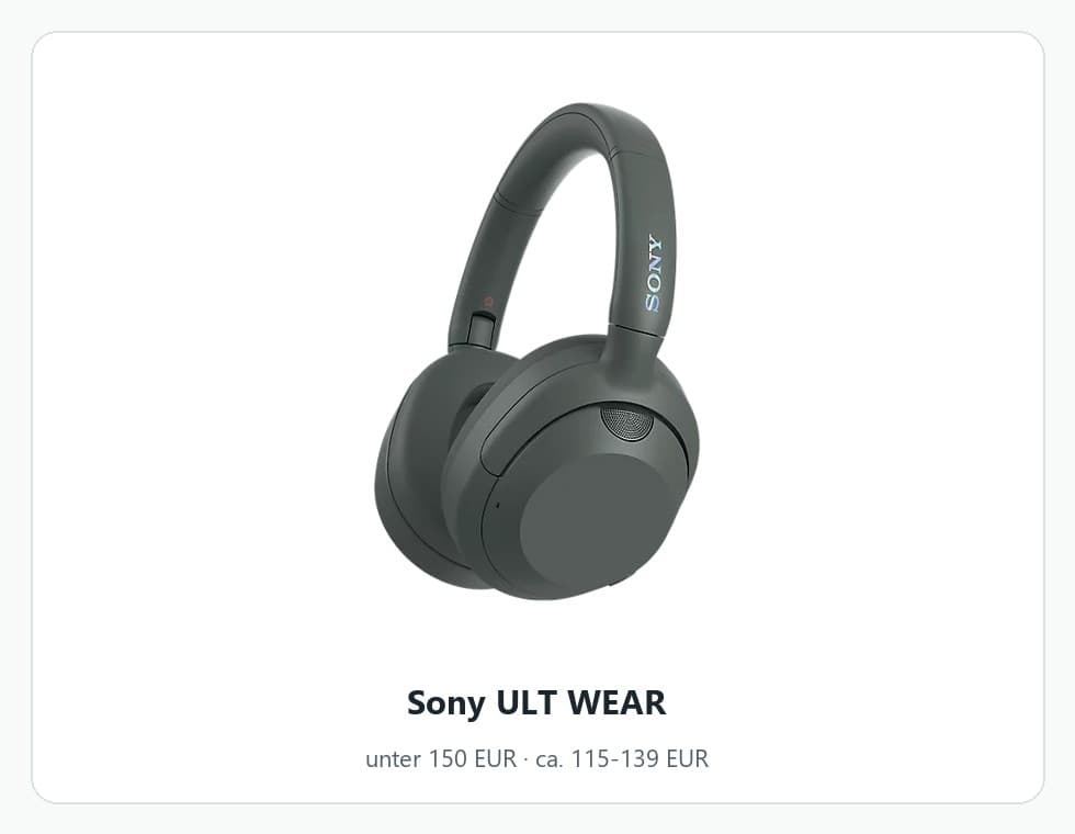 Sony ULT WEAR WH-ULT900N Black