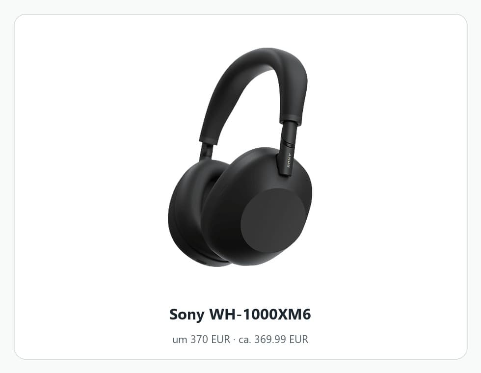 Sony WH-1000XM6 Black
