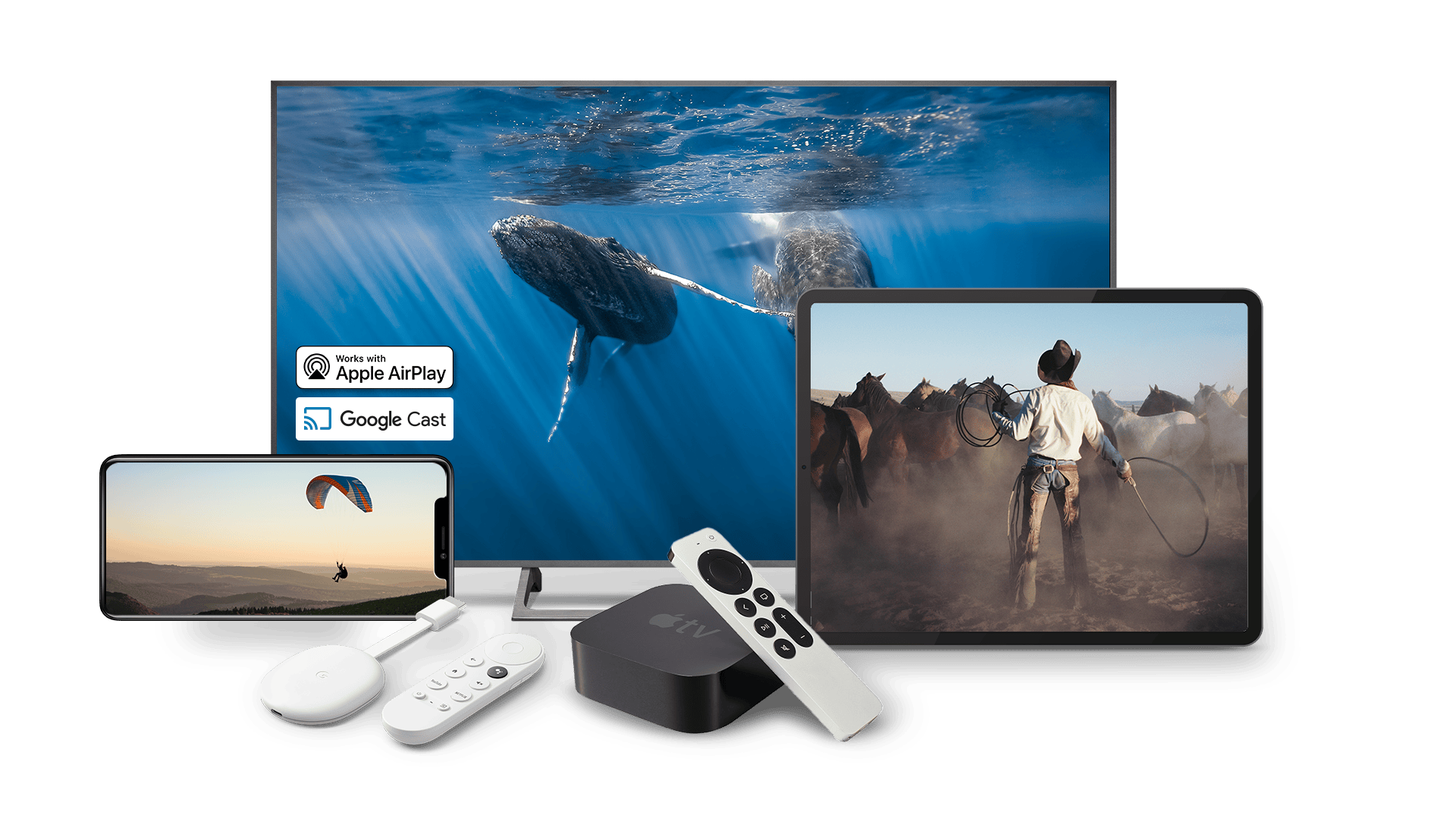 HD+ Premium auf Fernseher, Smartphone und Tablet