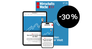 Offizielle WirtschaftsWoche-Darstellung für Print und Digital mit Magazin, Tablet und Smartphone