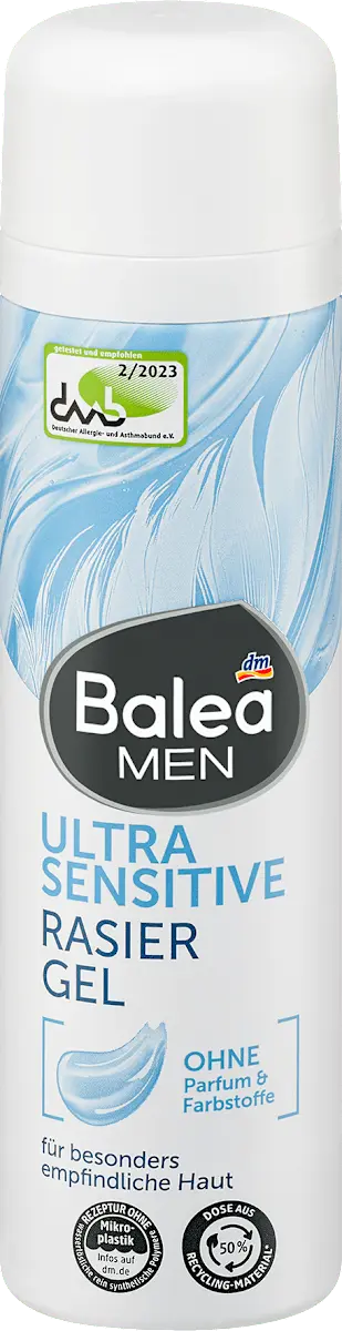 Balea MEN Rasiergel Ultra Sensitive 200 ml