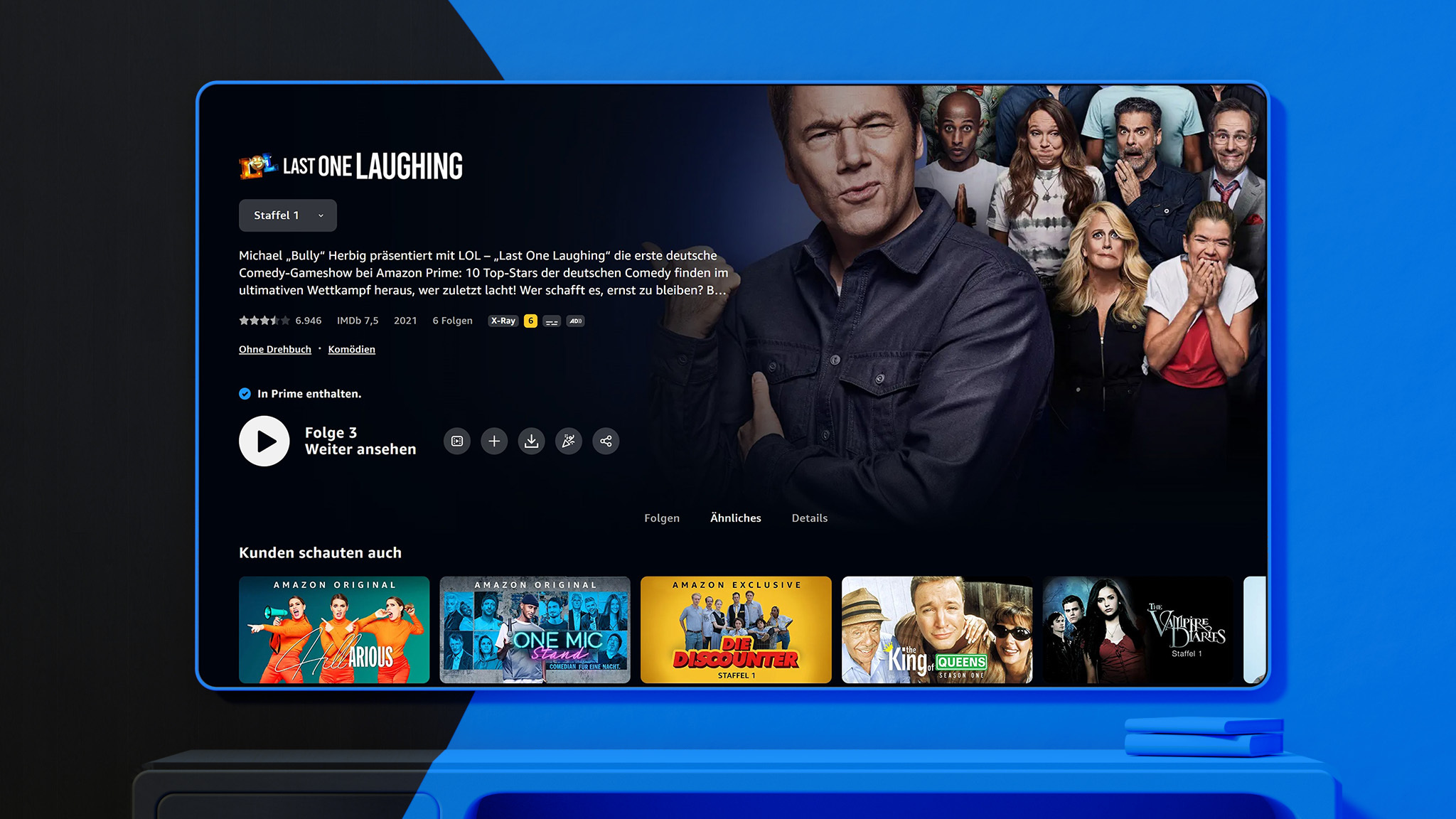 Prime Video Deutschland auf dem Fernseher