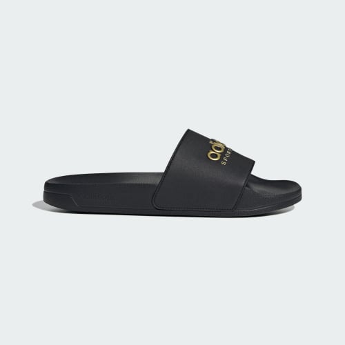 Schwarze adidas Shower Adilette II0018