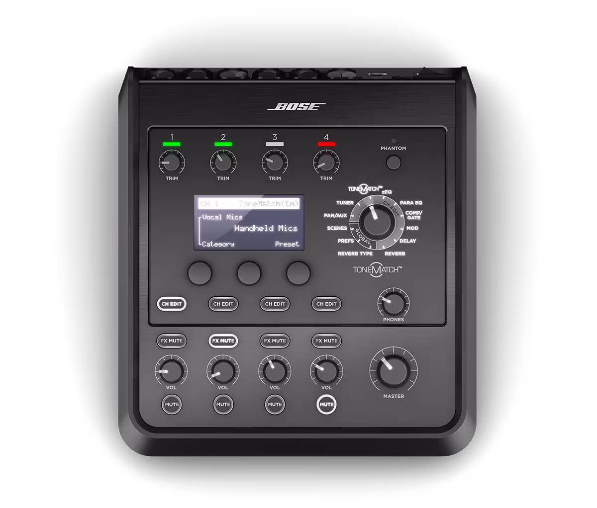 Bose T4S ToneMatch 数字调音台(黑色)