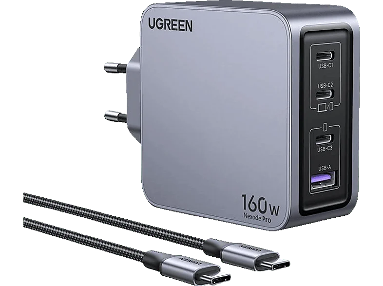 UGREEN Nexode Pro 160W 4-Port GaN Charger