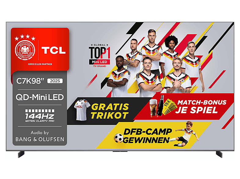 TCL 98C7K 98-inch QD-Mini LED Google TV