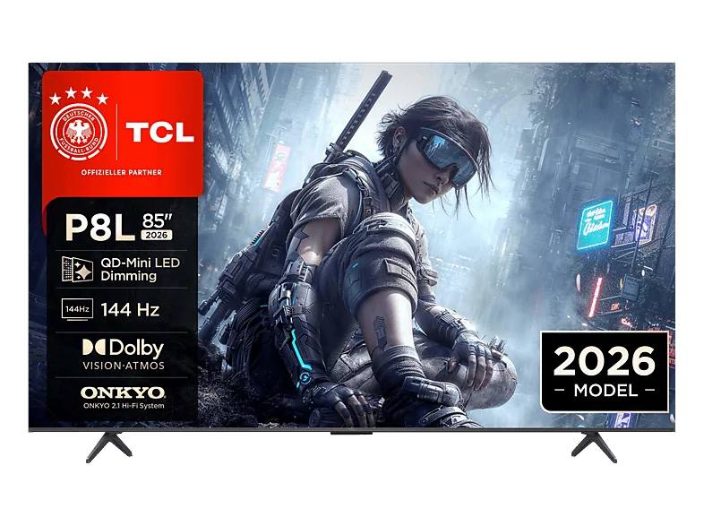 TCL 85P8L 85-Zoll-4K-Fernseher
