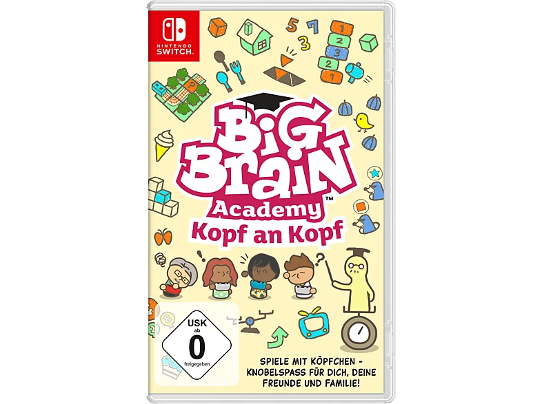 Nintendo Switch 游戏 Big Brain Academy Kopf an Kopf