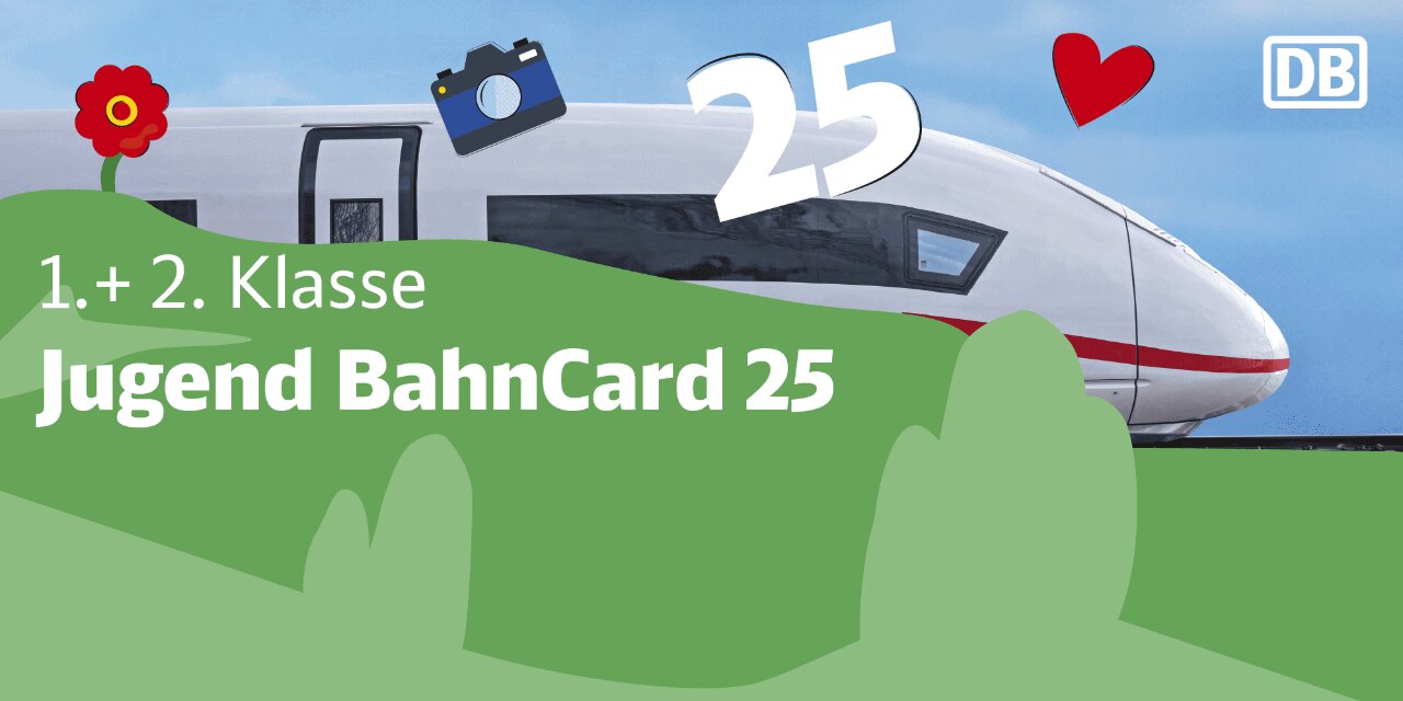 Deutsche Bahn Jugend BahnCard 25 官方图片
