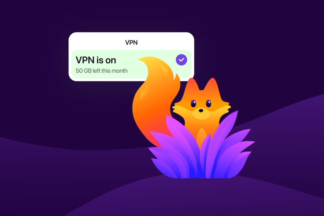 Firefox Built-in VPN im Browser