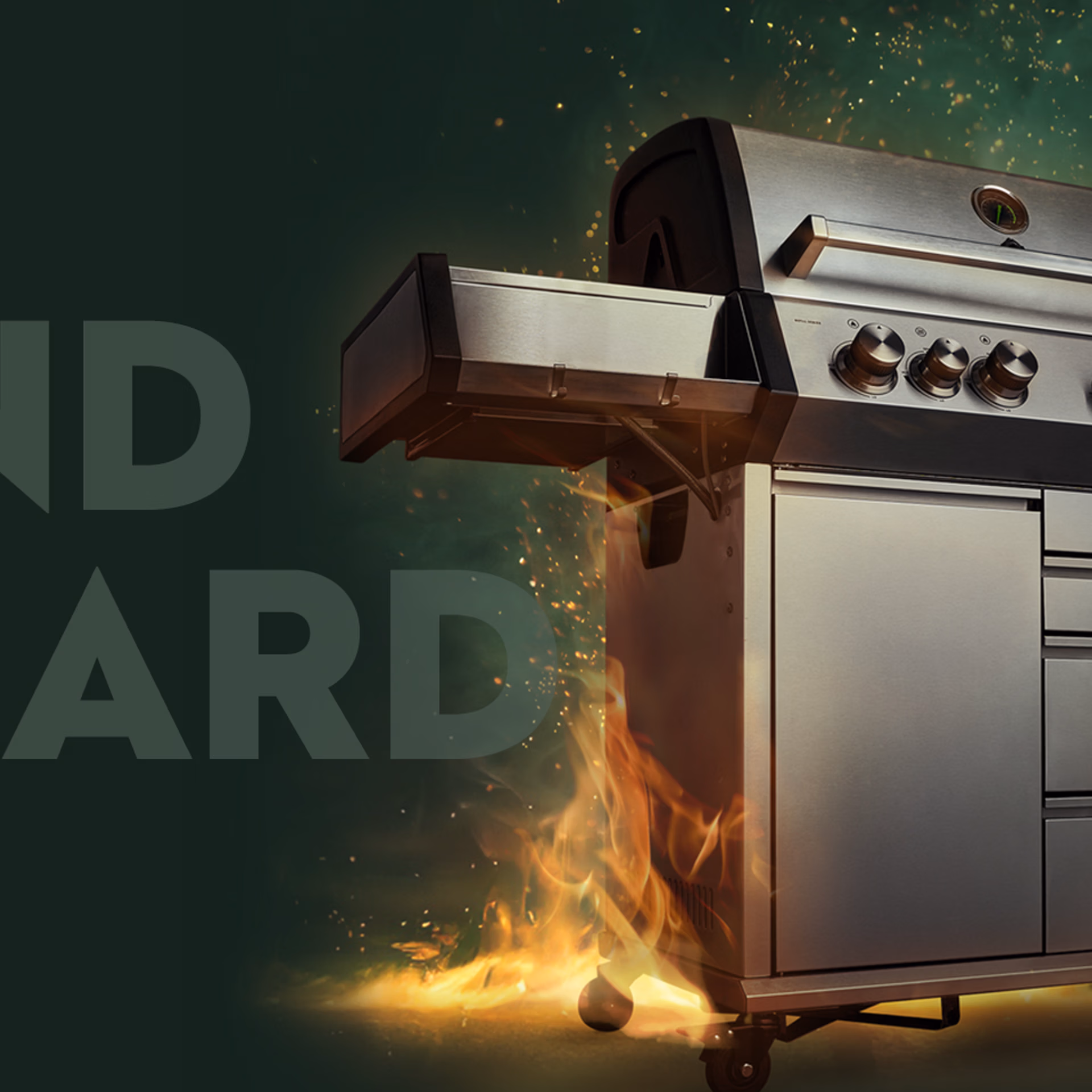 BURNHARD Gasgrill als Markenmotiv für den deutschen Shop