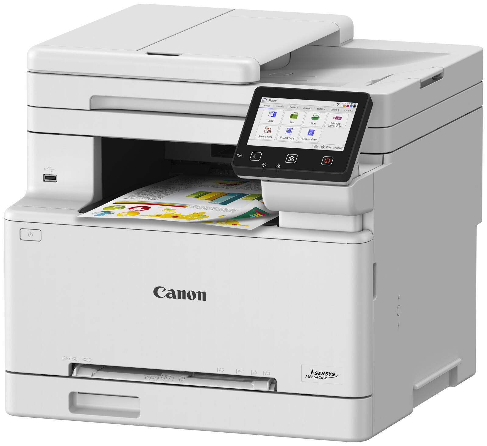 Canon i-SENSYS MF664Cdw Farblaser-Multifunktionsdrucker bei Office Partner