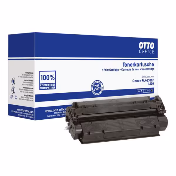 OTTO Office 德国官方商品图:替代 Canon T 的黑色再制造硒鼓
