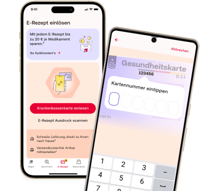 Shop Apotheke 手机端 E-Rezept 官方视觉图