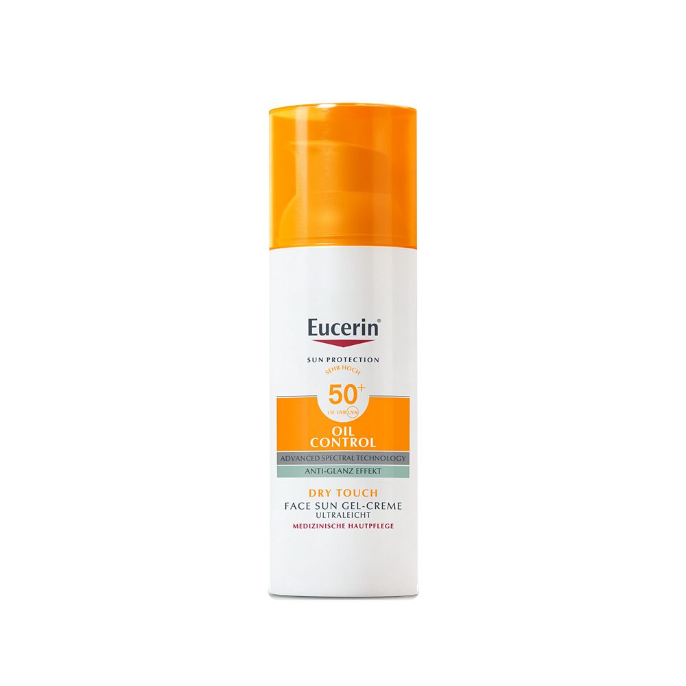 Eucerin Oil Control Face Sun Gel-Creme LSF 50+ Produktbild