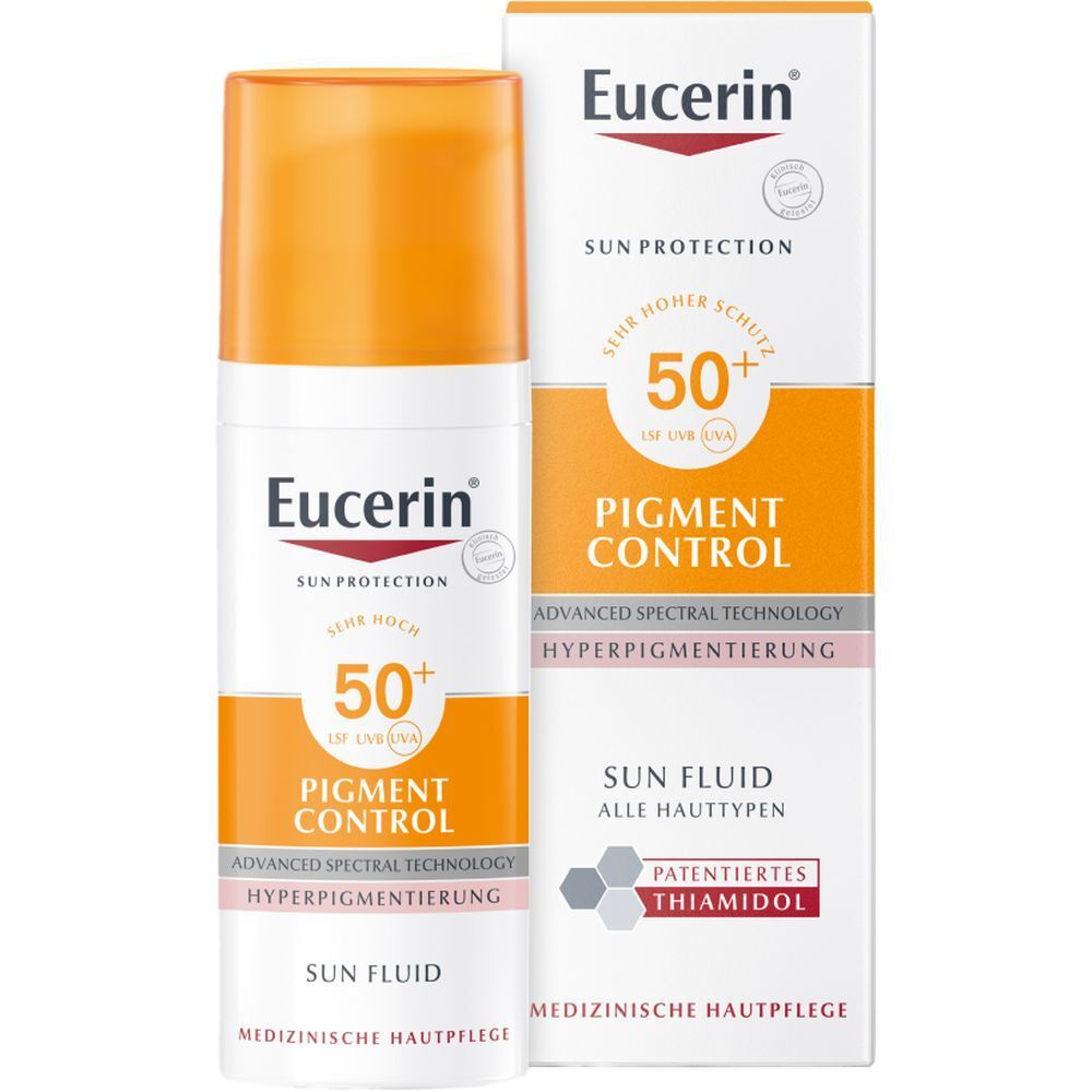 Eucerin Pigment Control Sun Fluid LSF 50+ Produktbild
