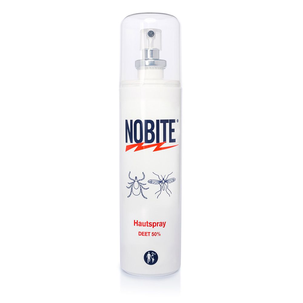 NOBITE Hautspray mit 50 Prozent DEET, 100 ml