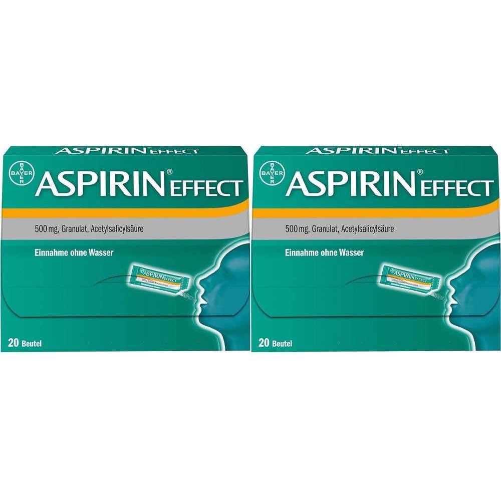 ASPIRIN Effect Granulat 2x20 St bei Shop Apotheke