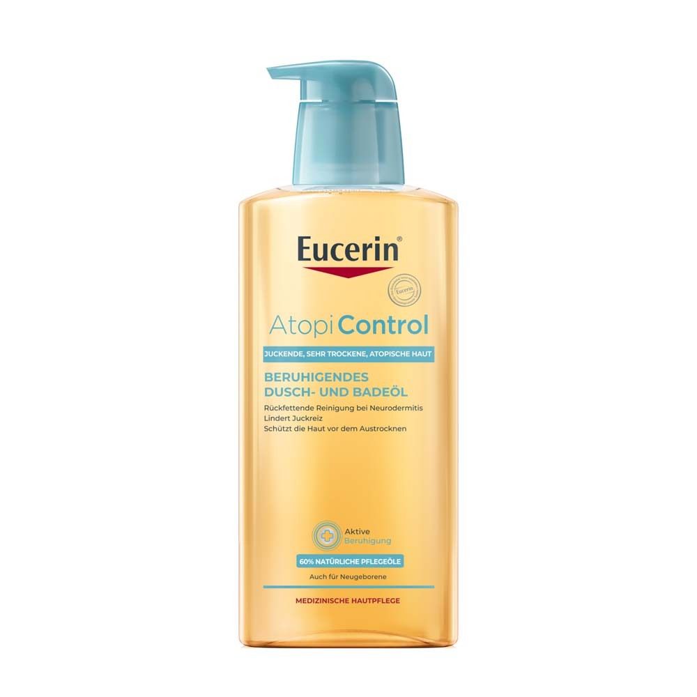 Eucerin AtopiControl 400 ml 无香沐浴油