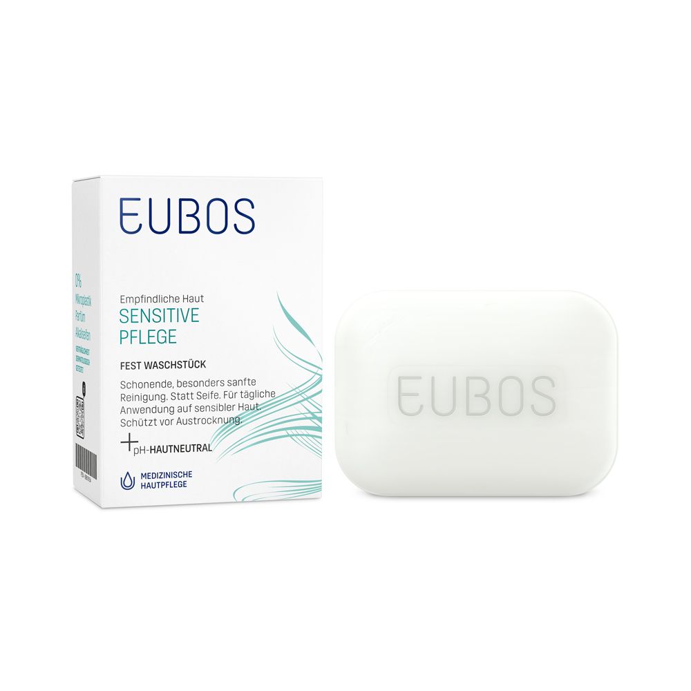 EUBOS Sensitive Pflege Fest Waschstück 125 g