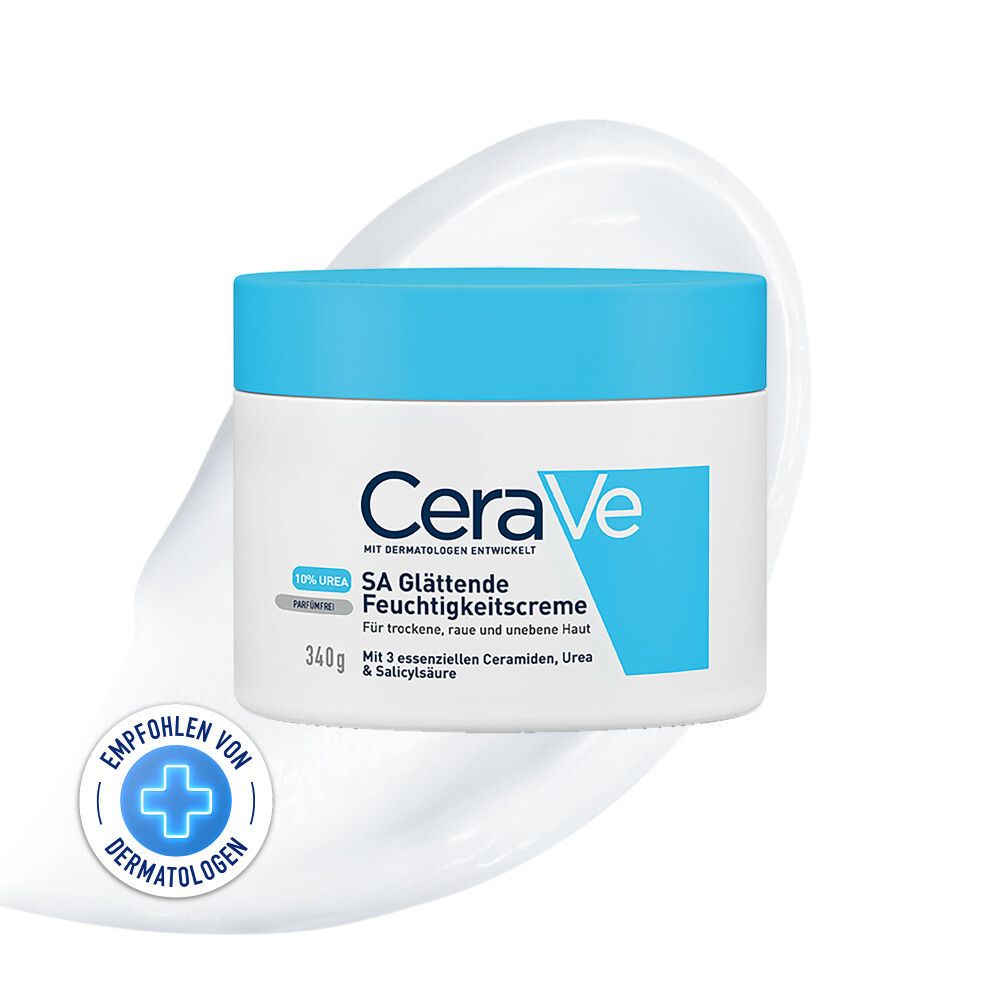 CeraVe SA Urea Glättende Feuchtigkeitscreme 340 g