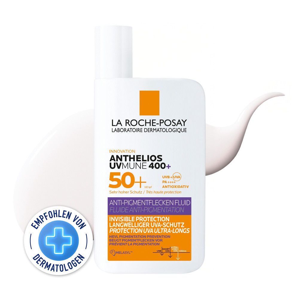 La Roche-Posay Anthelios UVMune 400 Anti-Pigmentflecken Fluid LSF 50+ 产品图