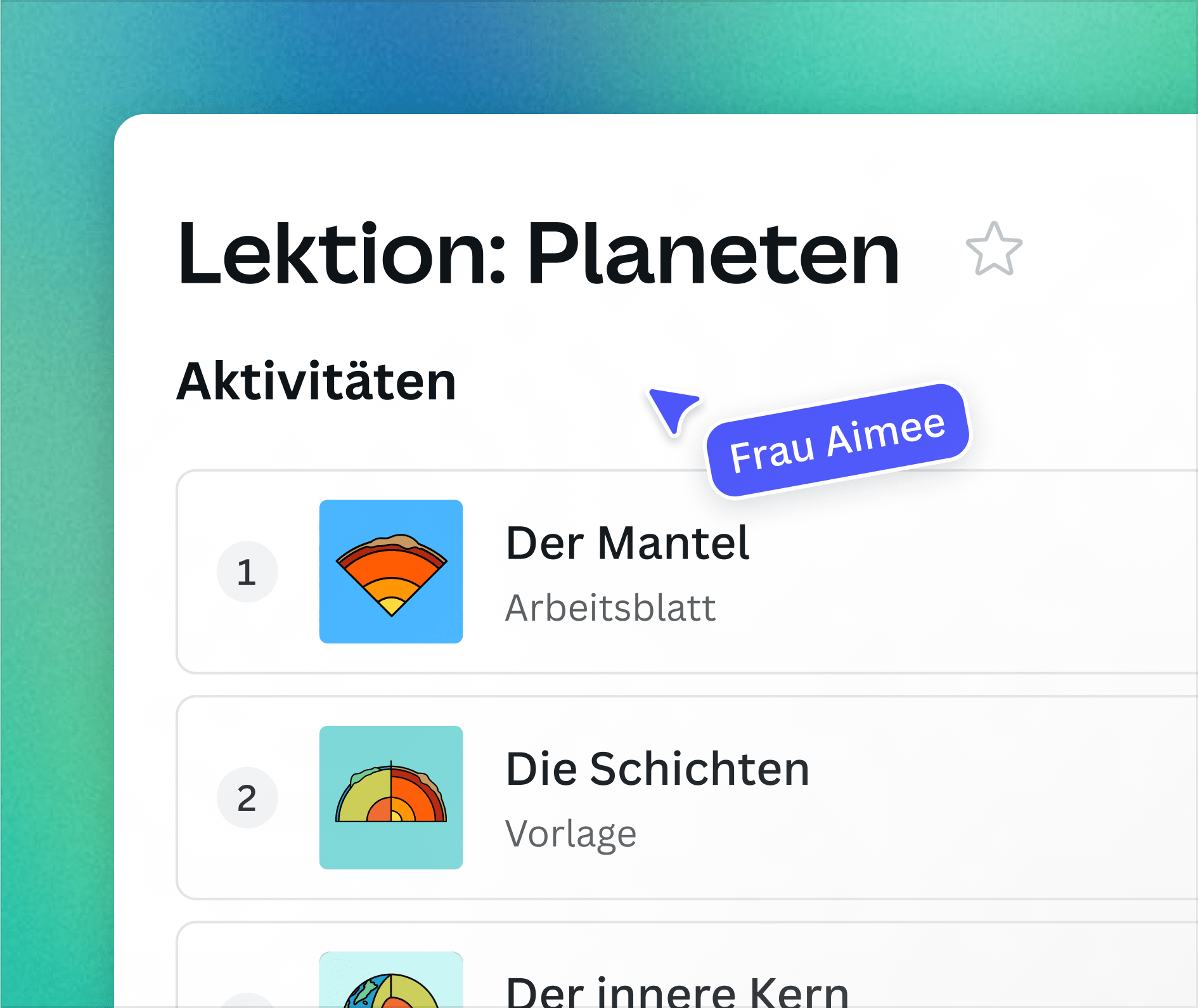 Canva Education Unterrichtsmaterial