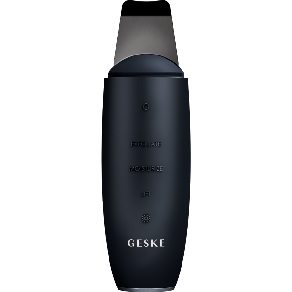 GESKE MicroCurrent Skin Scrubber and Blackhead Remover 9 in 1 黑色美容仪