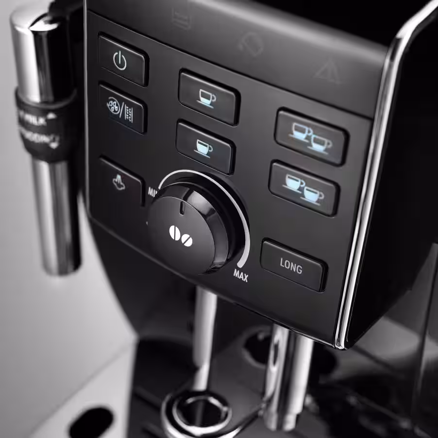 DeLonghi 德国官方 ECAM25.120.B 控制面板特写