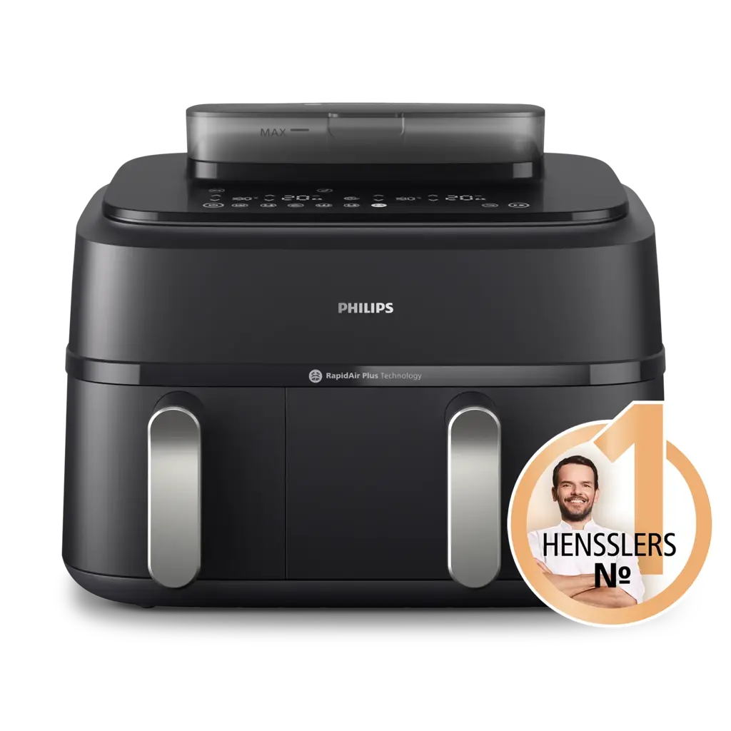 Philips 5000 Series Steam Dual Basket Airfryer NA551/00
