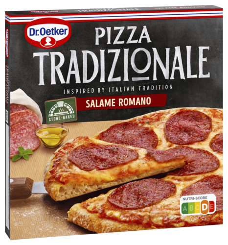Dr. Oetker Tradizionale Salame Romano Pizza