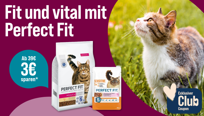 ZooRoyal Club:Perfect Fit 猫粮满 39 EUR 减 3 EUR