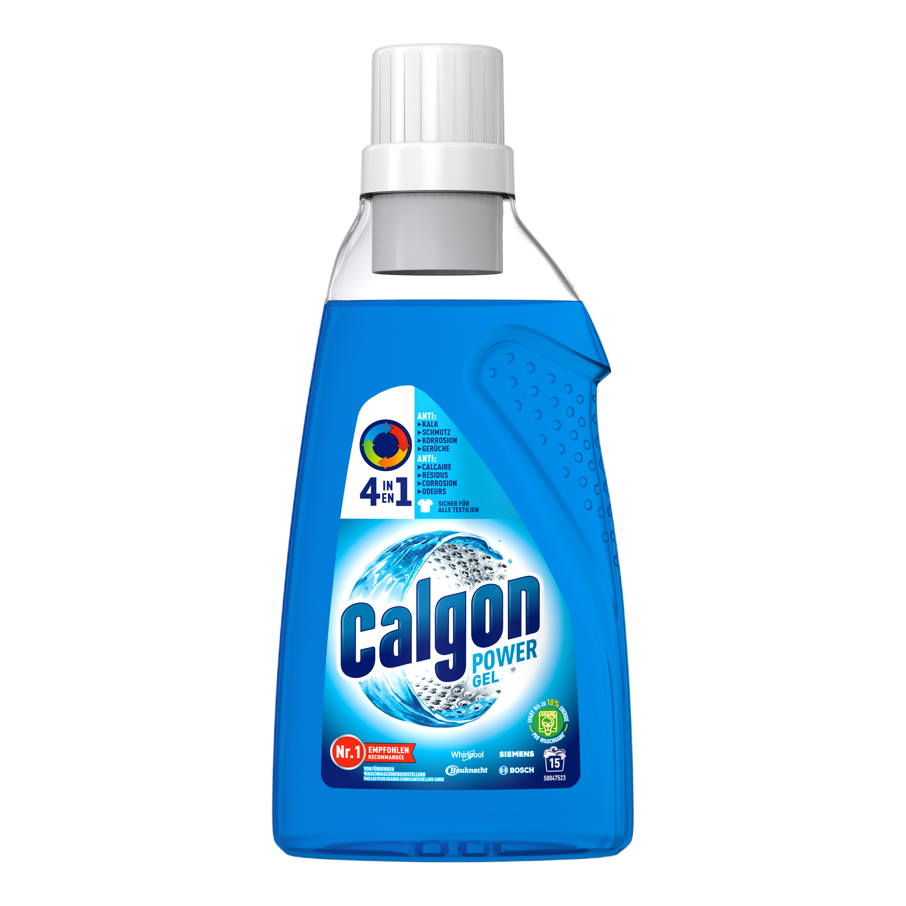 Calgon 4in1 Gel 750ml gratis testen: bis 4,49 EUR zurück