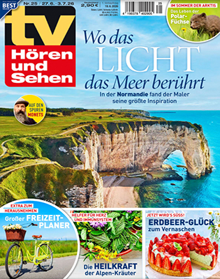 Cover von tv Hören und Sehen auf KioskPresse