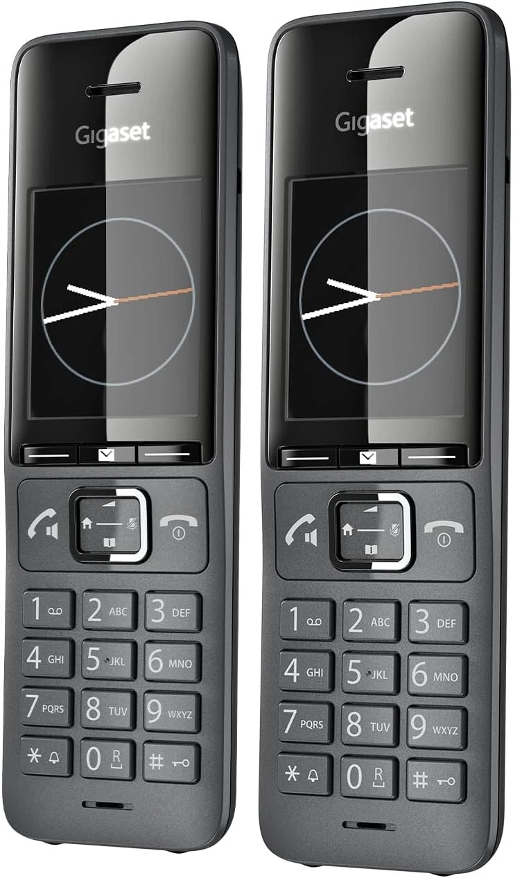Gigaset COMFORT 520HX Duo Black DECT Handset Set