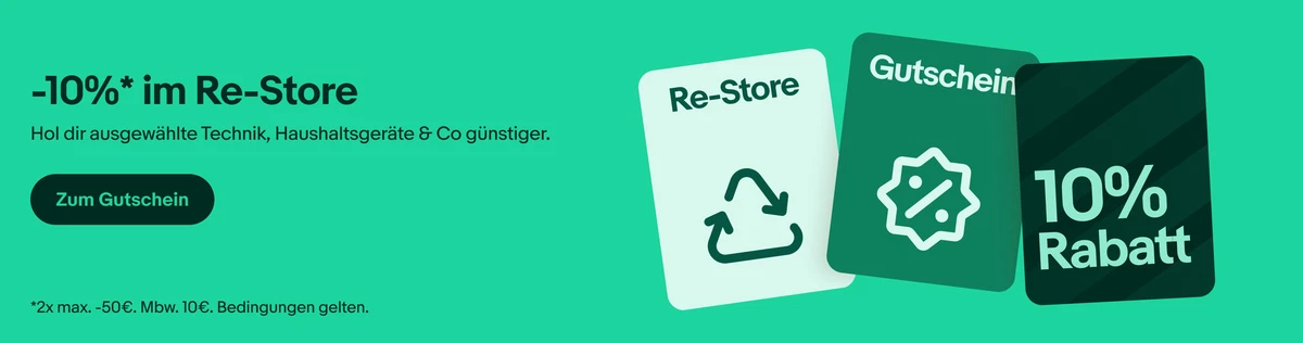 eBay Re-Store 10% 折扣活动