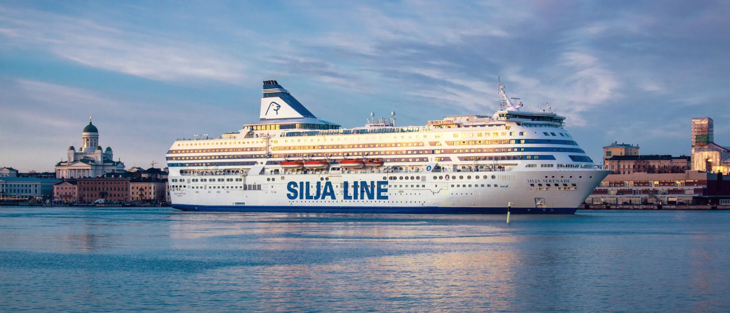 Offizielles Foto der Silja Serenade von Tallink Silja Line
