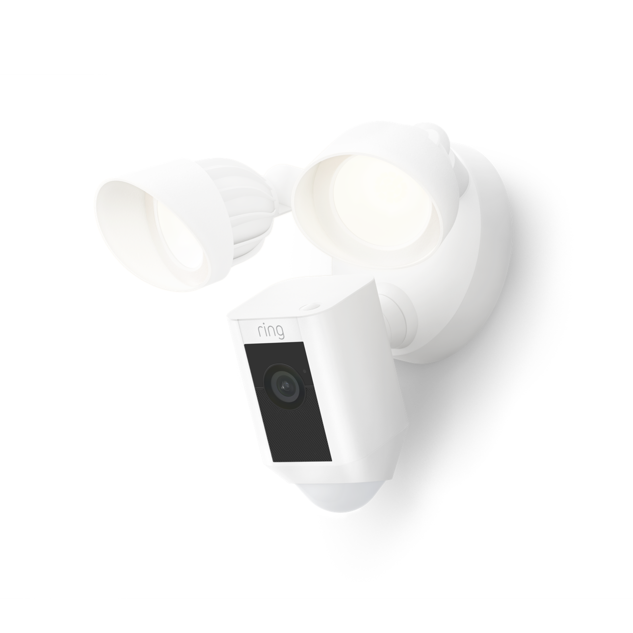 Ring Floodlight Cam Wired Plus White