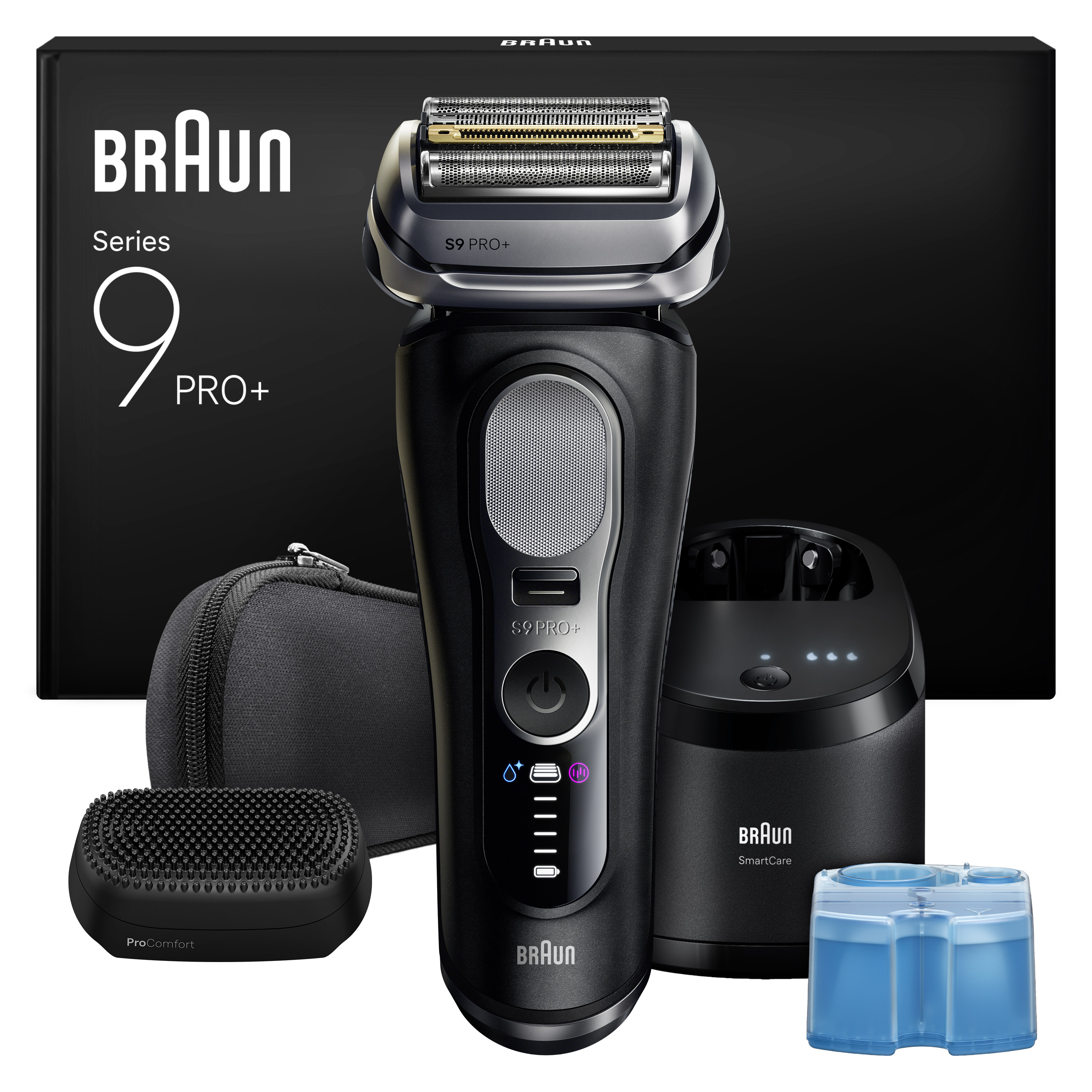 Braun Series 9 Pro+ 9690cce Black Electric Shaver Set
