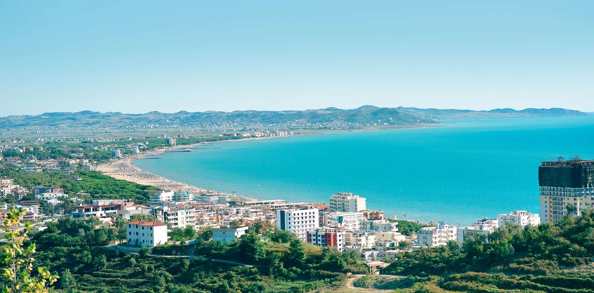 ALDI Reisen Albanien Strand offizielles Bild