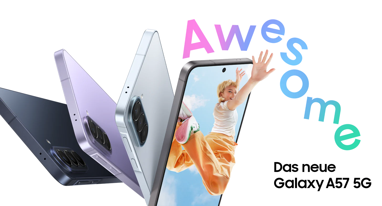 Samsung Galaxy A57 5G 256GB 到手429.00欧,来自 Samsung Essentials 立减130欧