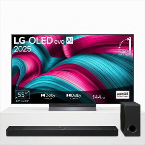 LG OLED55C57LA TV plus DS90TY Soundbar fuer 1199 EUR aus Joybuy Summer Black Friday