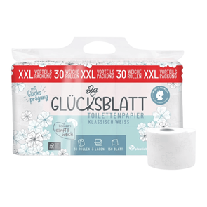 Gluecksblatt Toilettenpapier 30 Rollen bei Joybuy