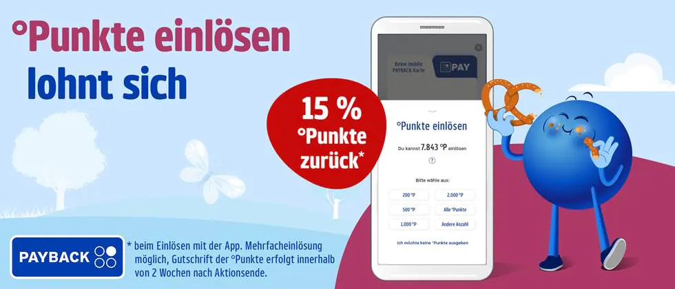 Alnatura PAYBACK 返还15%点数活动图