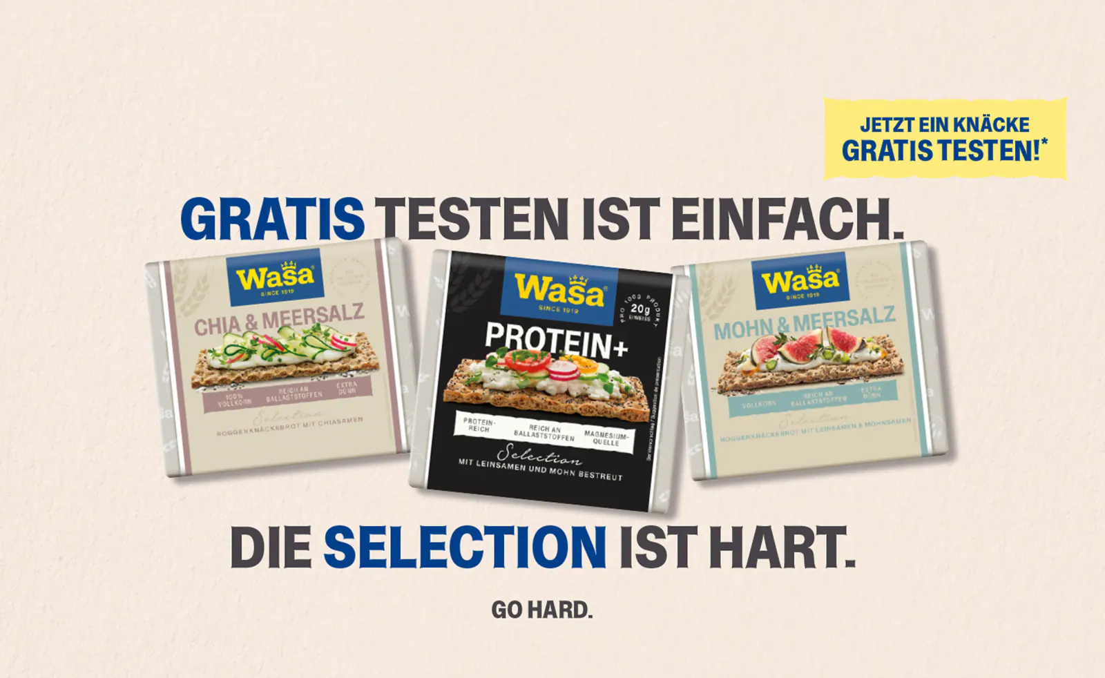 Wasa Selection Gratis Testen Aktion