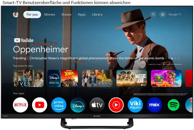 Sharp 2T-C32HF3x 32 Zoll QLED Google TV bei OTTO
