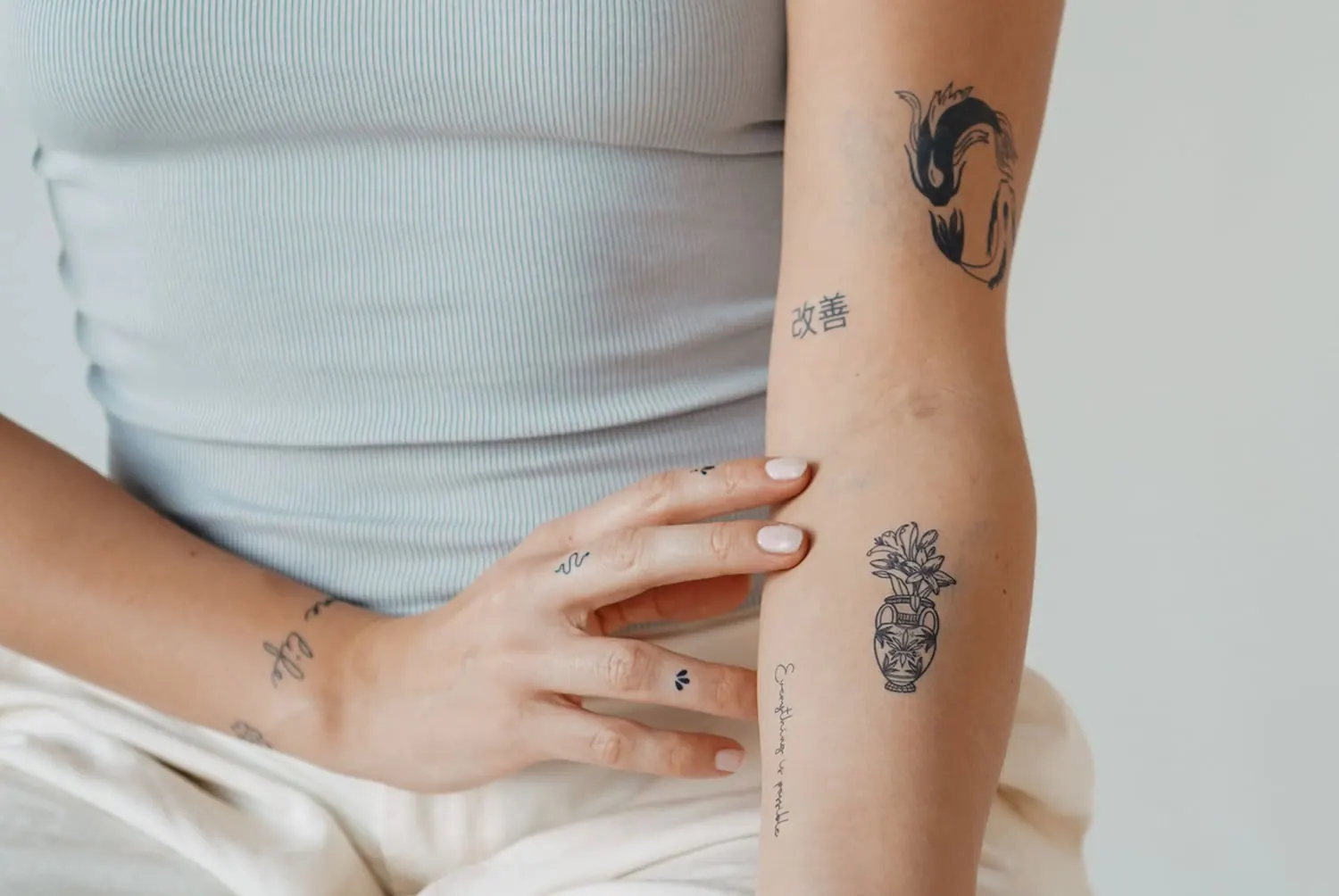 Douglas Inkster Aktion temporaeres Tattoo
