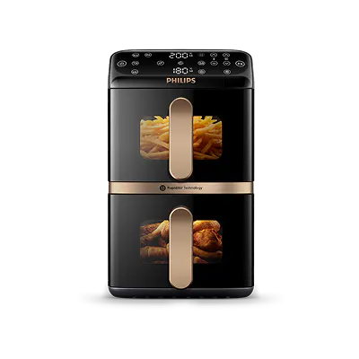 Philips Airfryer 4000 Stacked Dual Basket NA462/70