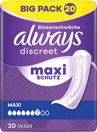 Always Discreet Maxi Big Pack 20 St